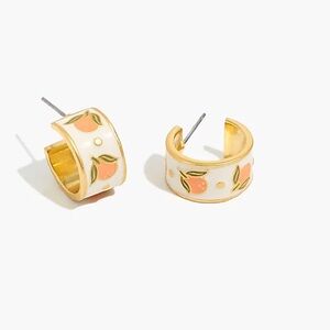 Madewell Enamel Clementine Earrings